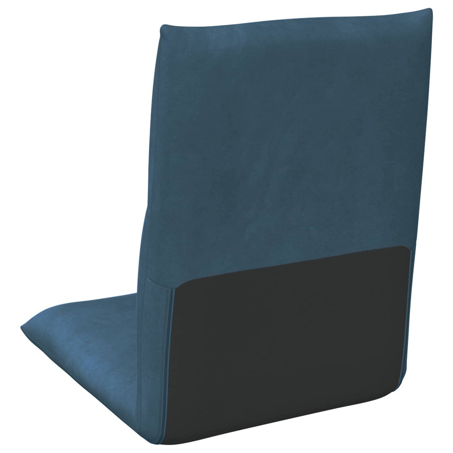 vidaXL Καρέκλα Δαπέδου Μπλε 46 x 50 x 61 εκ. Βελούδο