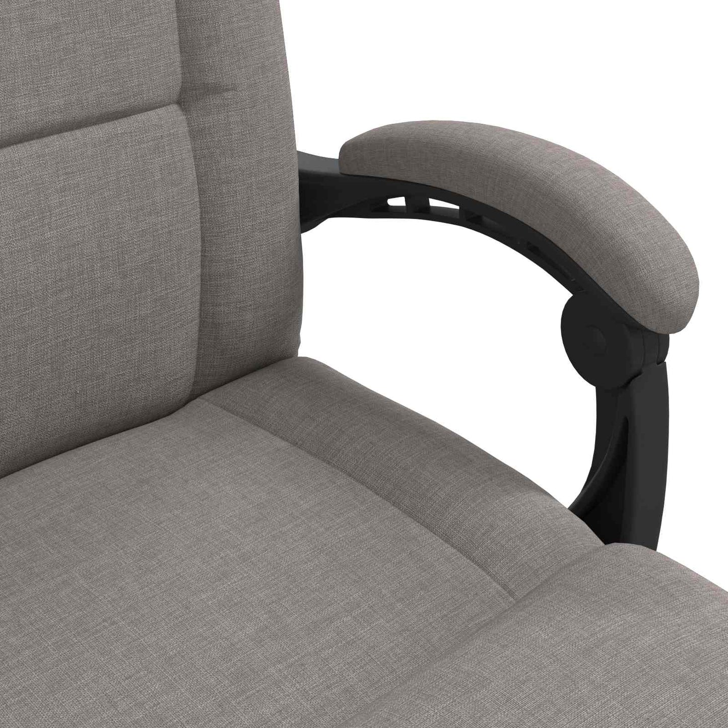 vidaXL Καρέκλα Δαπέδου Taupe 66 x 66 x 80 εκ ύφασμα