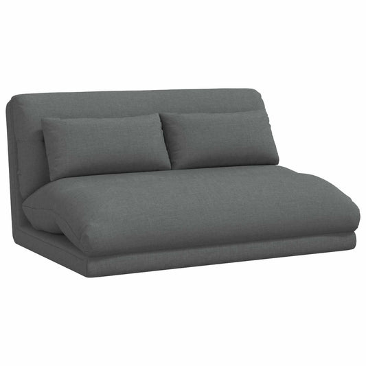 vidaXL Καρέκλα Δαπέδου Σκούρο Γκρι 110 x 82 x 55 εκ ύφασμα