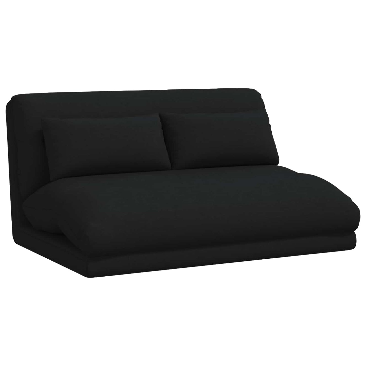 vidaXL Καρέκλα Δαπέδου Μαύρο 110 x 82 x 55 εκ ύφασμα