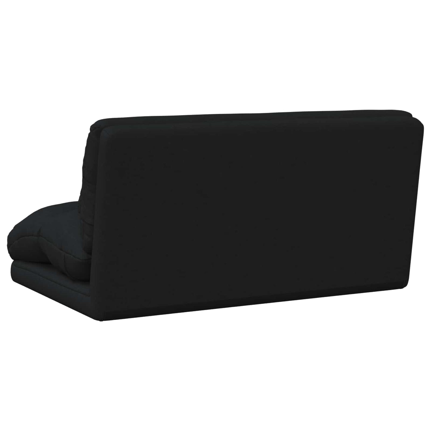 vidaXL Καρέκλα Δαπέδου Μαύρο 110 x 82 x 55 εκ ύφασμα