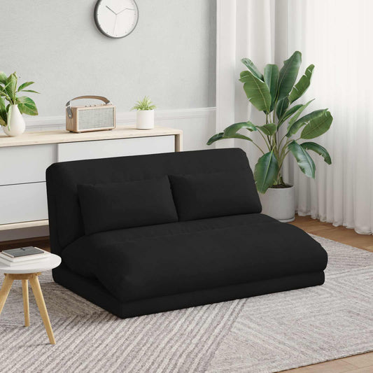 vidaXL Καρέκλα Δαπέδου Μαύρο 110 x 82 x 55 εκ Βελούδο