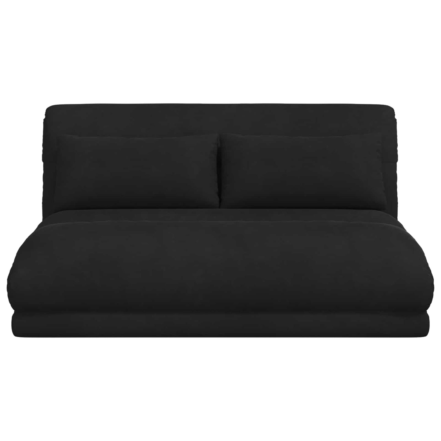 vidaXL Καρέκλα Δαπέδου Μαύρο 110 x 82 x 55 εκ Βελούδο