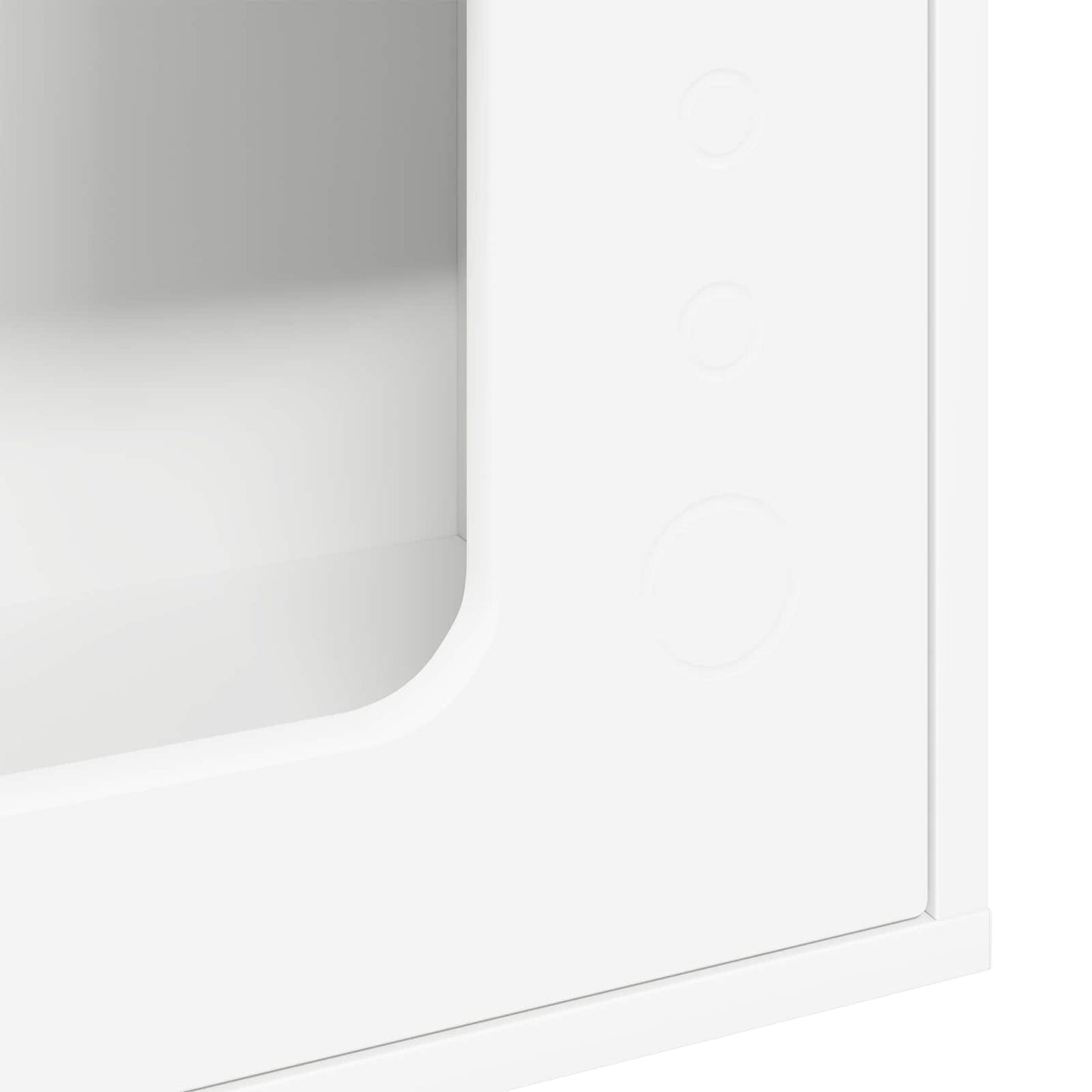 vidaXL Σπίτι Γάτας Λευκό 51 x 30 x 42 εκ. Επεξεργασμένο ξύλο