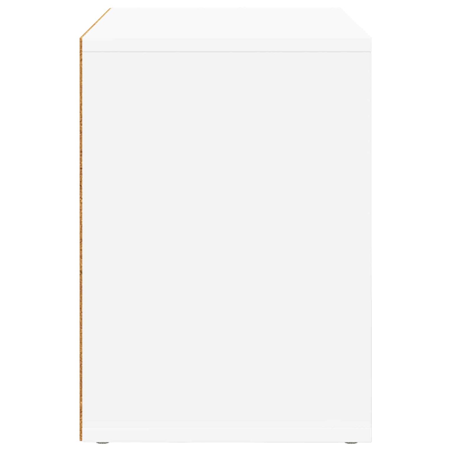 vidaXL Σπίτι Γάτας Λευκό 51 x 30 x 42 εκ. Επεξεργασμένο ξύλο