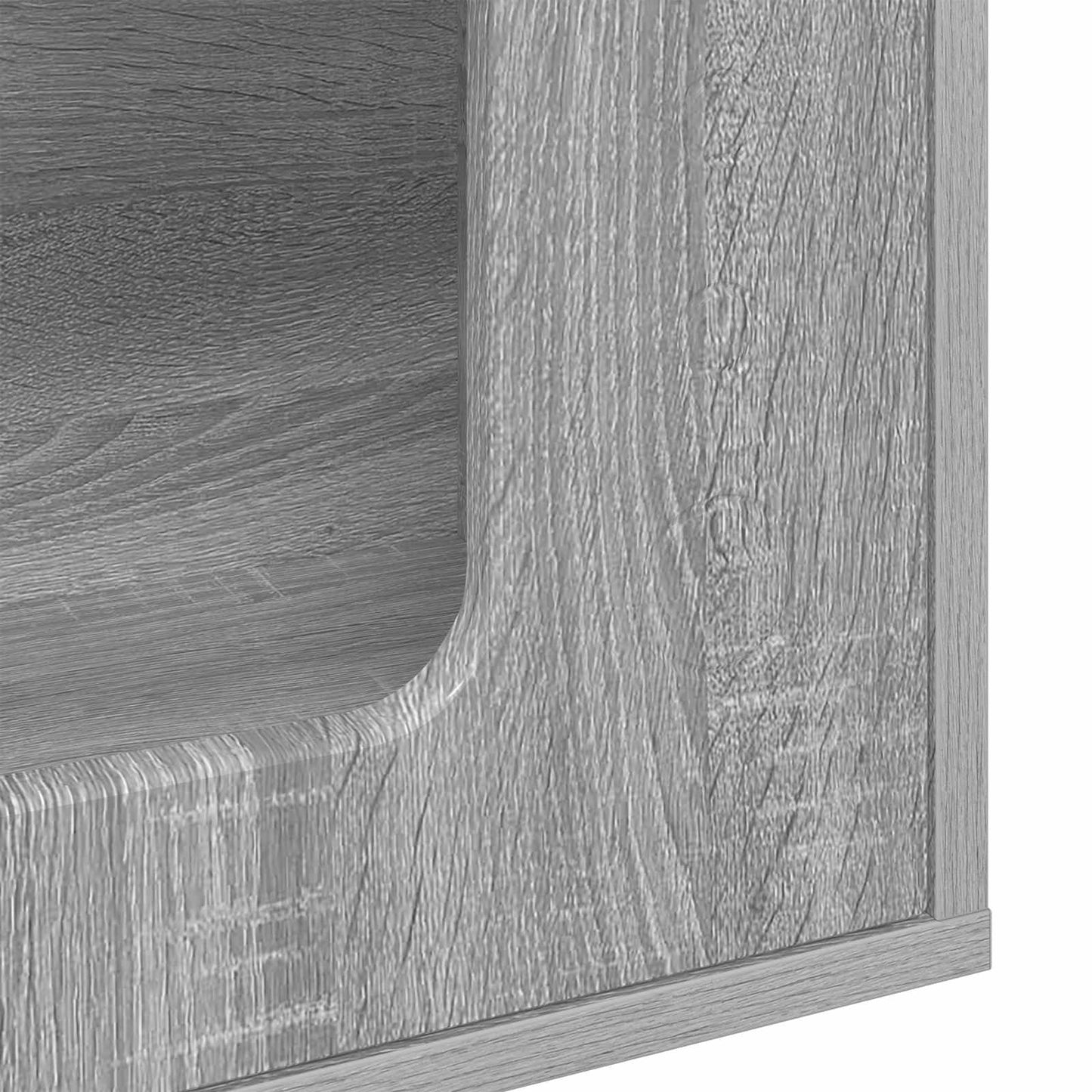 vidaXL Σπίτι Γάτας Γκρι Sonoma 51 x 30 x 42,5 εκ Επεξεργασμένο Ξύλο