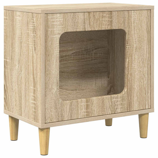 vidaXL Σπίτι Γάτας Σονόμα 51 x 30 x 52 εκ. Επεξεργασμένο ξύλο