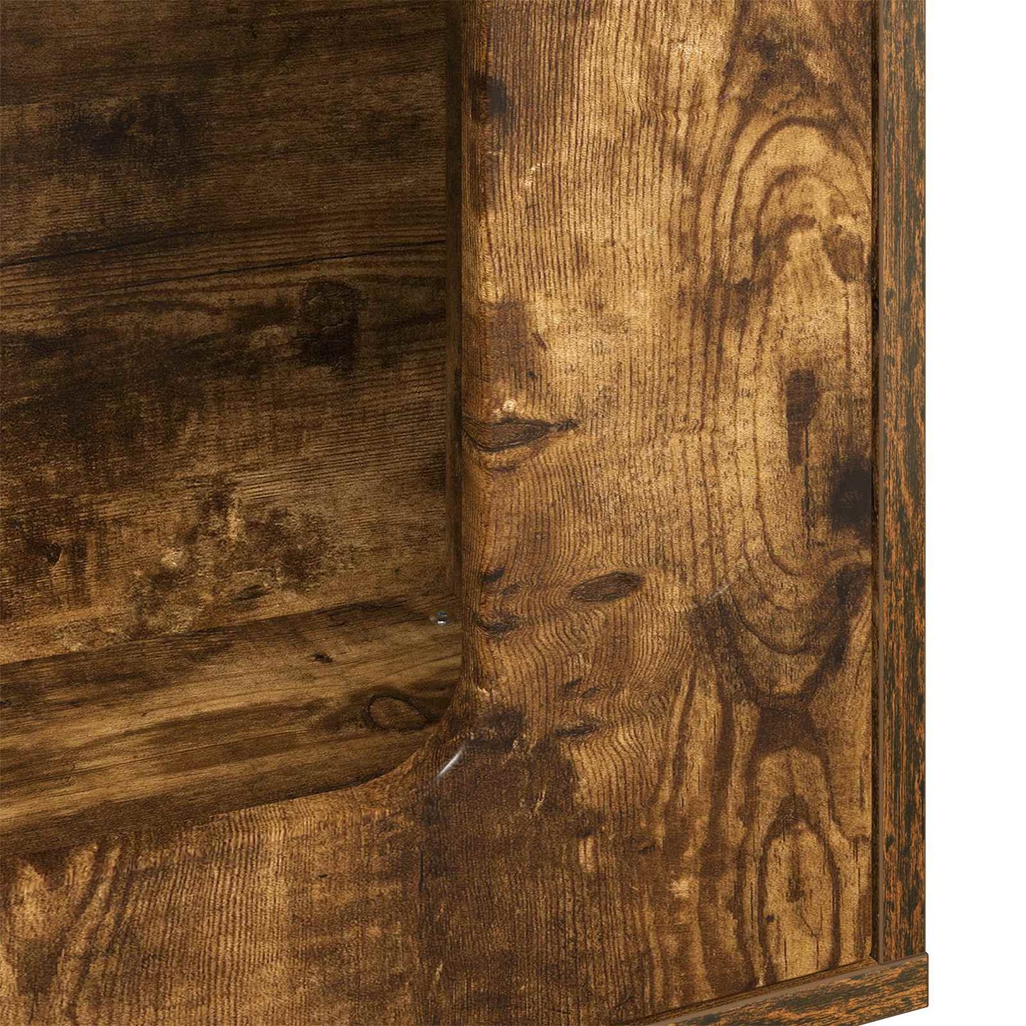 vidaXL Σπίτι Γάτας Καπνισμένο Ξύλο Δρυός 51 x 30 x 52 εκ.