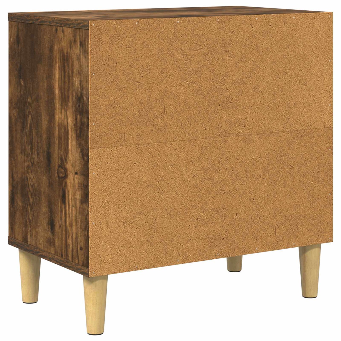 vidaXL Σπίτι Γάτας Καπνισμένο Ξύλο Δρυός 51 x 30 x 52 εκ.