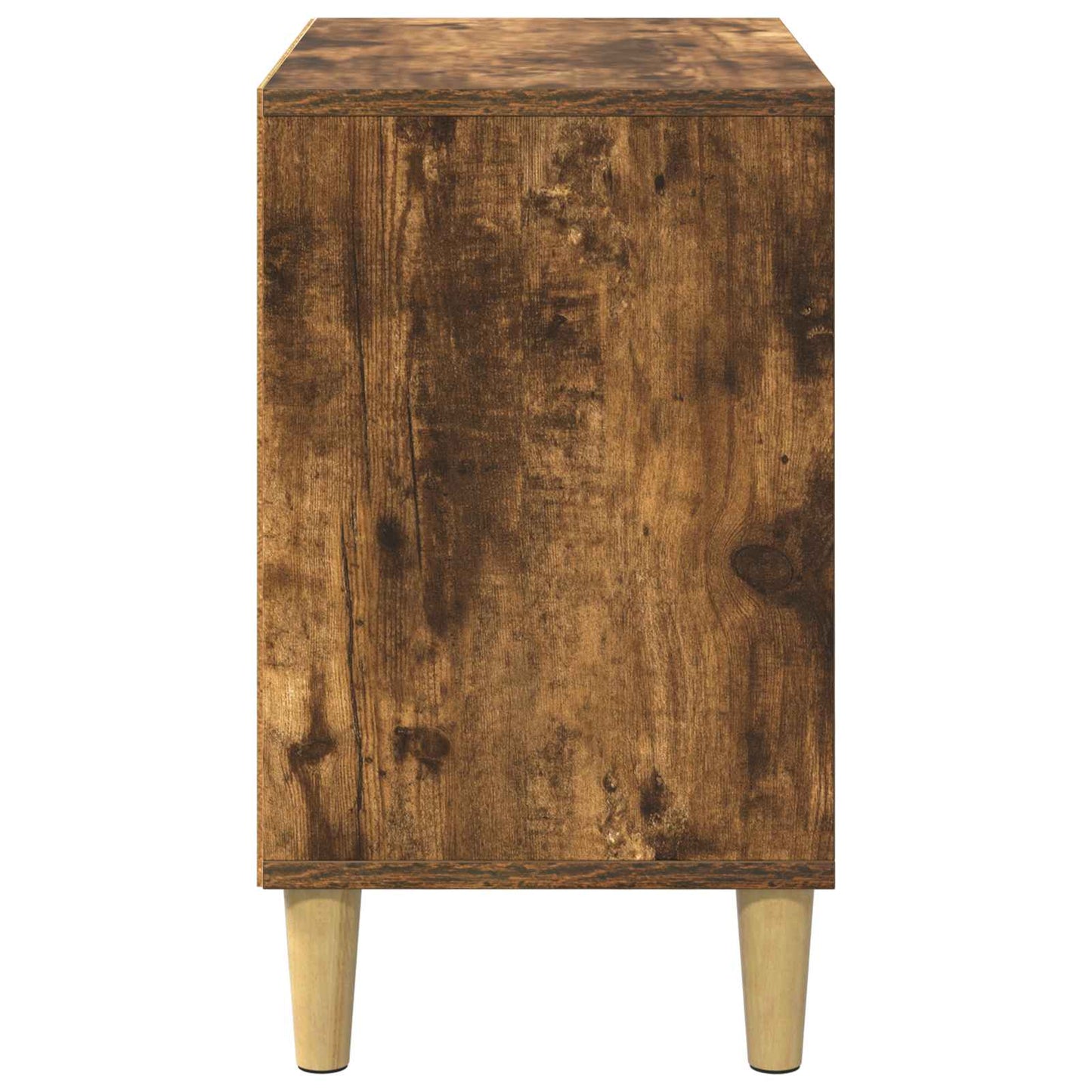 vidaXL Σπίτι Γάτας Καπνισμένο Ξύλο Δρυός 51 x 30 x 52 εκ.