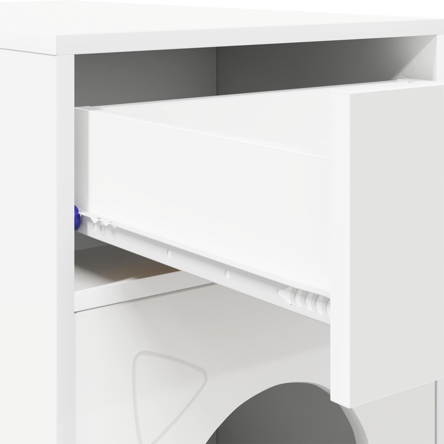 vidaXL Σπίτι Γάτας Λευκό 72 x 42.5 x 70 εκ. Επεξεργασμένο ξύλο