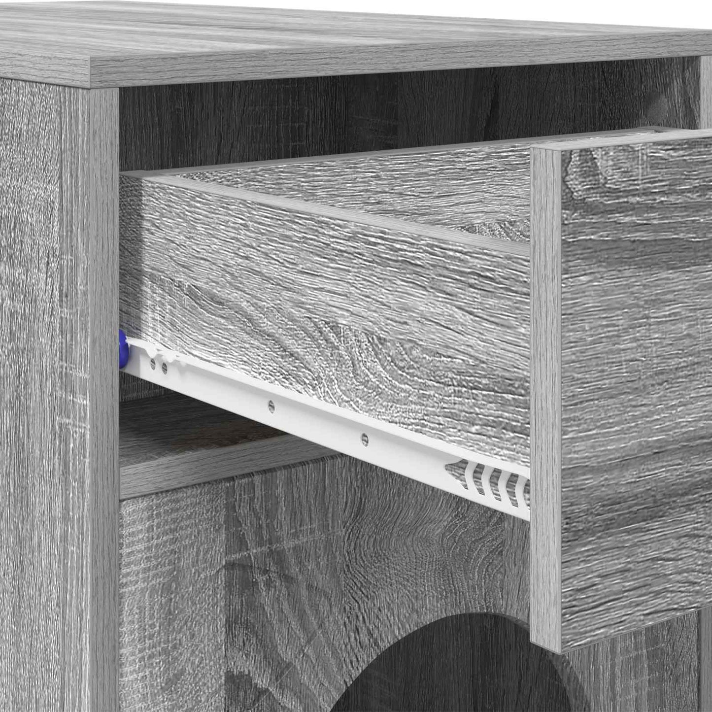 vidaXL Σπίτι Γάτας Γκρίζο Σονομα 72 x 42.5 x 70 εκ. Επεξεργασμένο ξύλο
