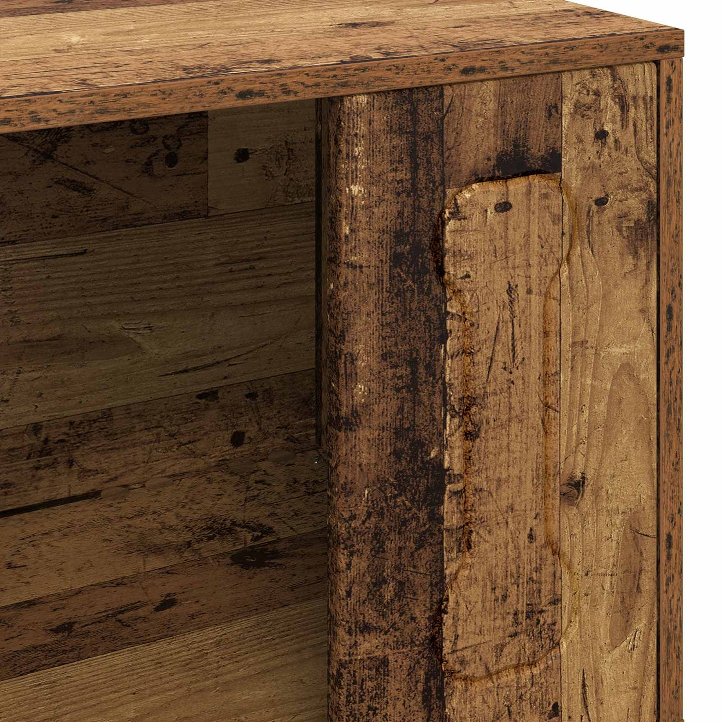 vidaXL Σπίτι Σκύλου Παλιό ξύλο 44 x 42 x 49 εκ. Επεξεργασμένο ξύλο