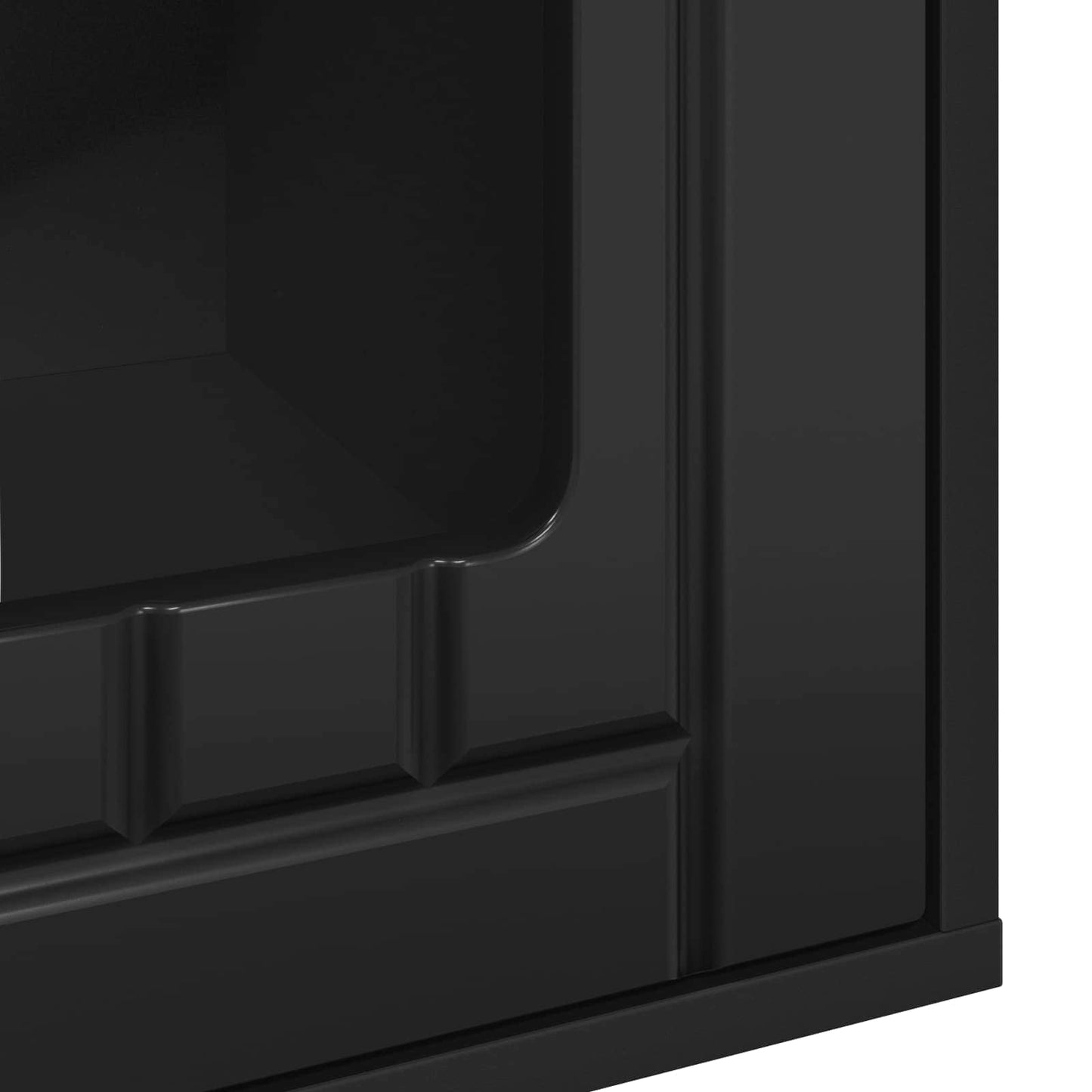 vidaXL Σπίτι Γάτας Μαύρο 53 x 52 x 62 εκ Επεξεργασμένο ξύλο