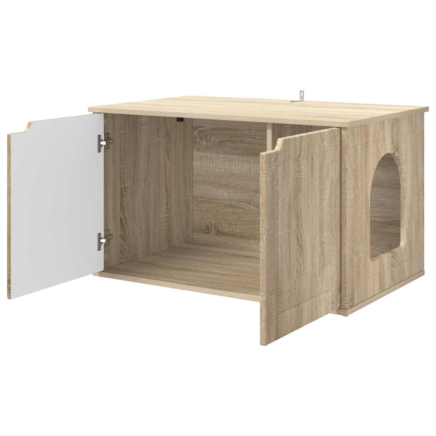 vidaXL Σπίτι Γάτας Σονόμα 85 x 55 x 50,5 εκ Επεξεργασμένο Ξύλο