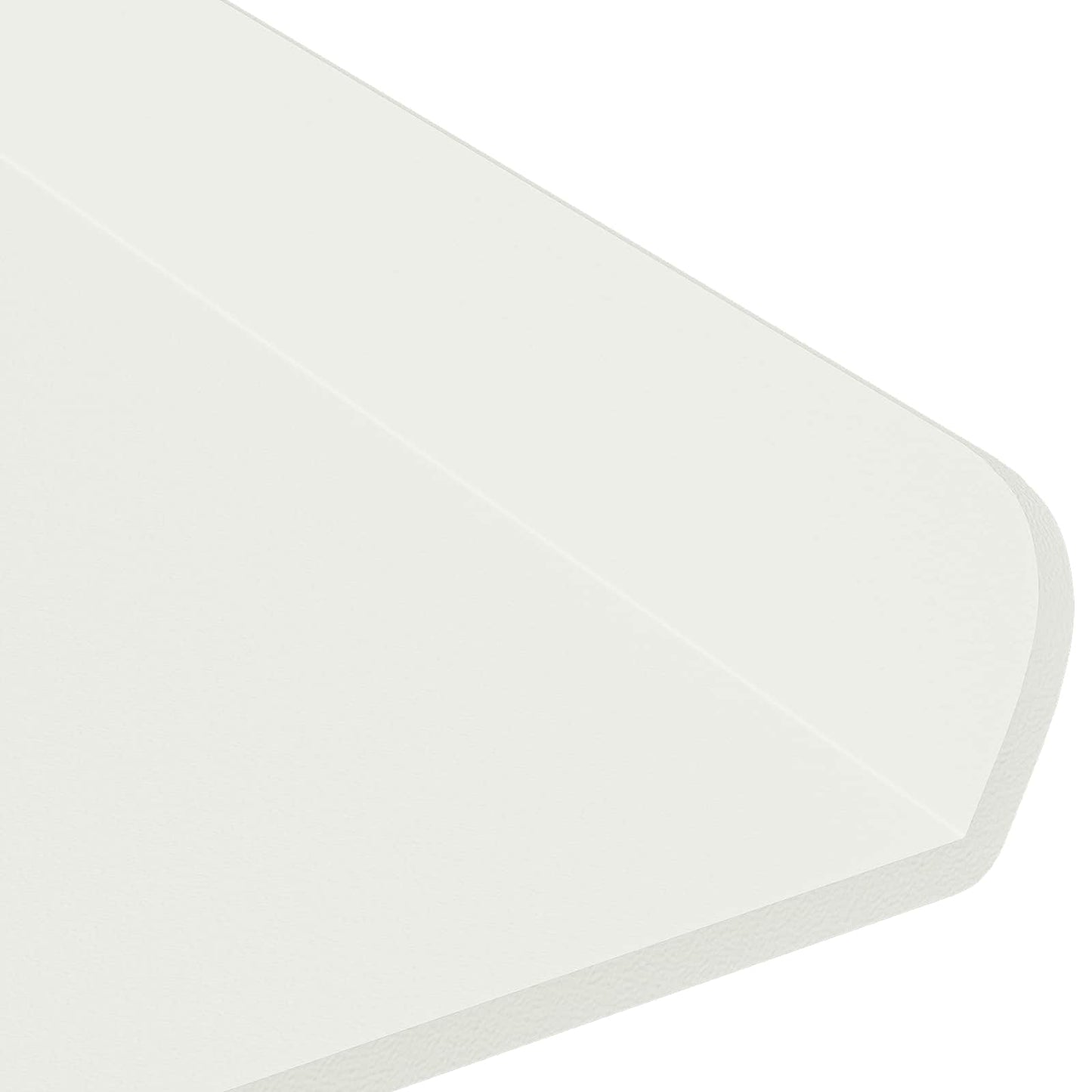 vidaXL Πλωτό ράφι Επιτοίχιο 3 τμχ. Λευκός 40 x 9 x 2,5 εκ Ατσάλι