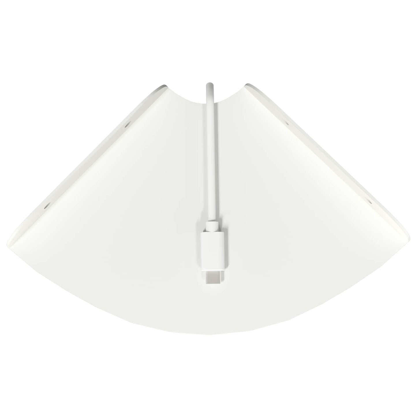 vidaXL Floating Ράφι Γωνίας Γωνιακή βάση 2 τμχ. Λευκός 15 x 15 x 2 εκ.