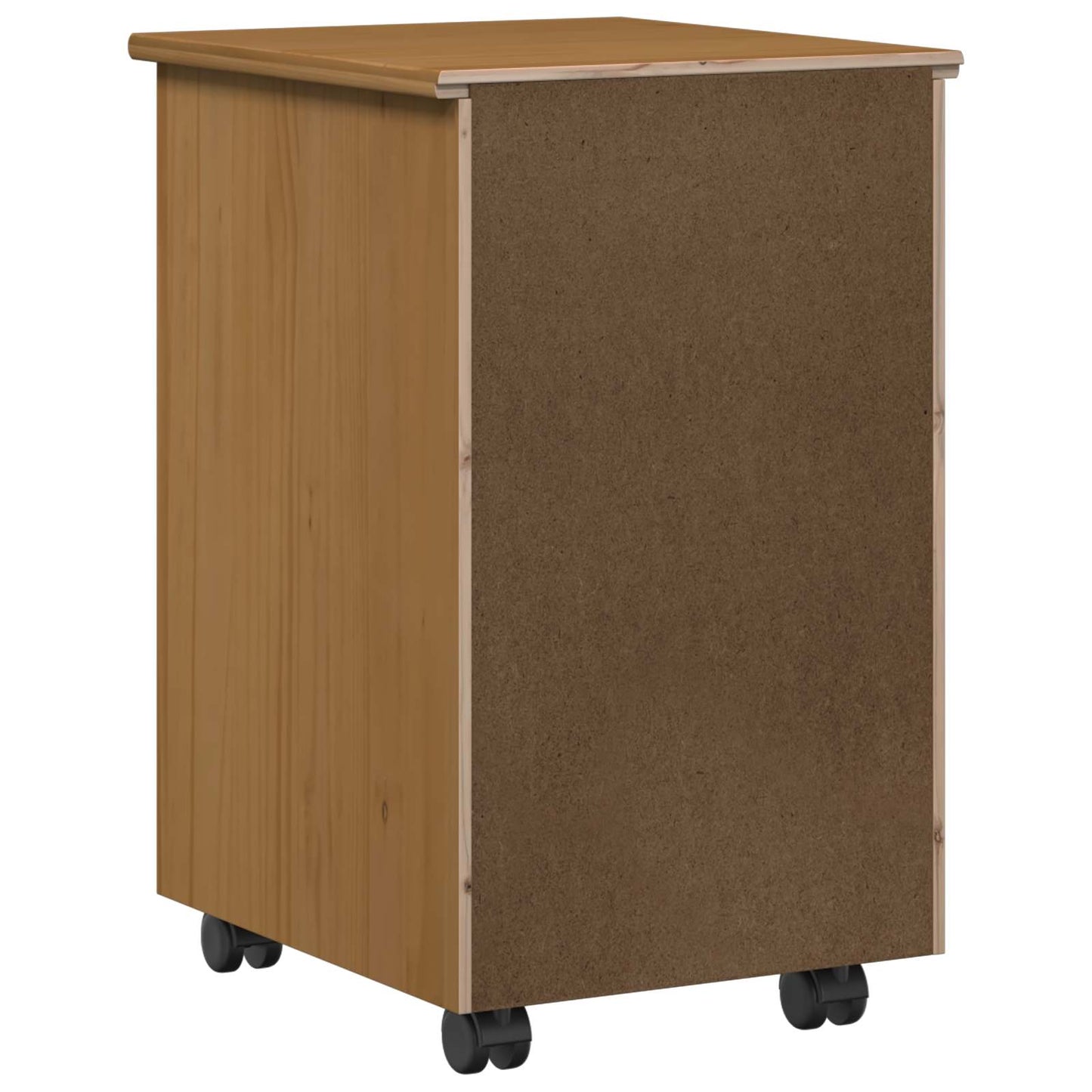 vidaXL Κινητό Ντουλάπι MOSS Μέλι Καφέ 34 x 39 x 56 εκ Στερεό πεύκο