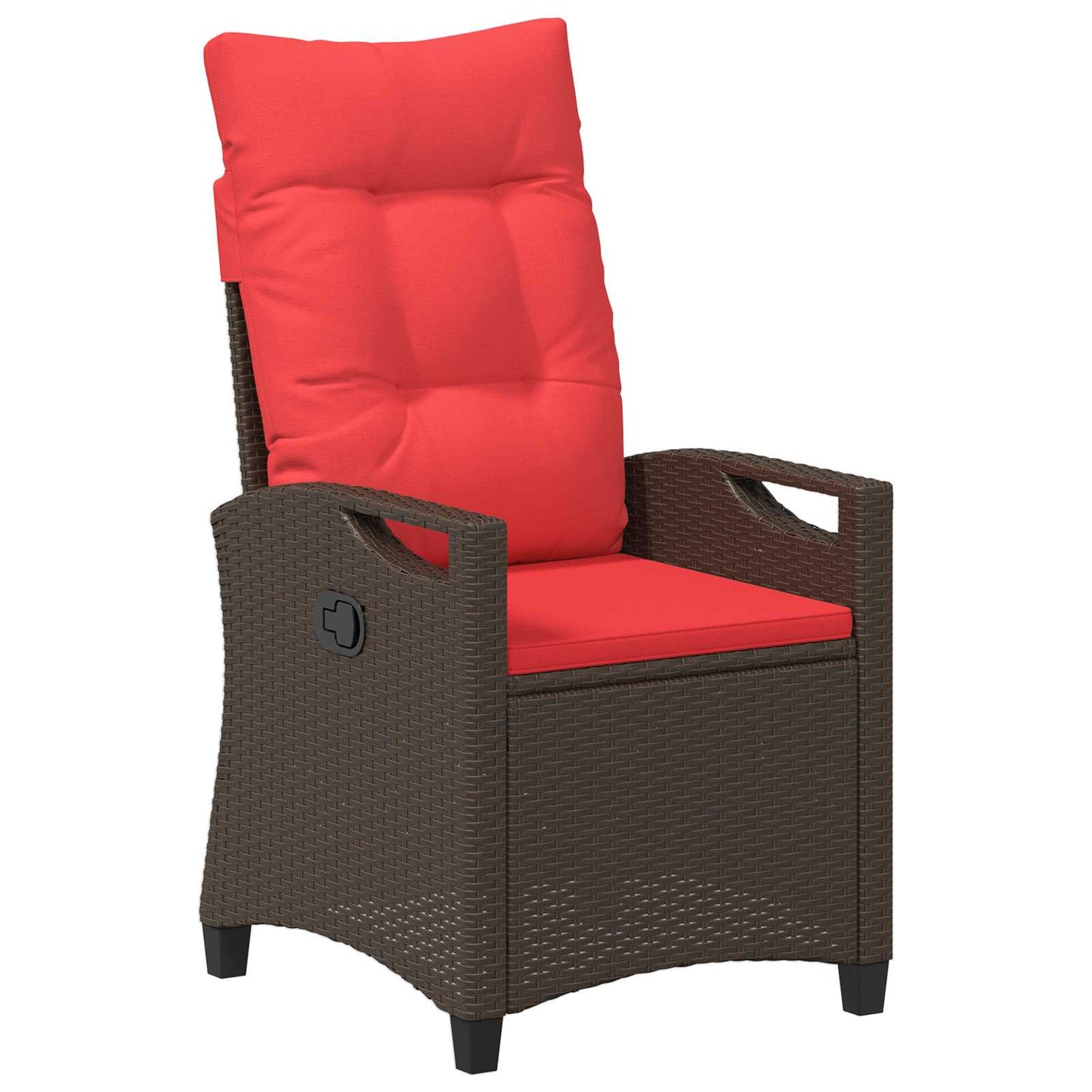 vidaXL Ανακλινόμενη καρέκλα κήπου 56 x 60 x 112 εκ. ατσάλι