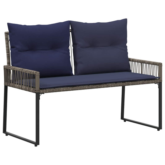 vidaXL Εξωτερικός πάγκος 2 -Seater 4 τμχ. 110 x 59 x 82 εκ Ορθογώνιος