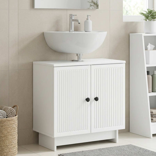 vidaXL Ντουλάπα Νιπτήρα Mπάνιου UTRECHT Λευκό 59,5 x 31,5 x 59 εκ.