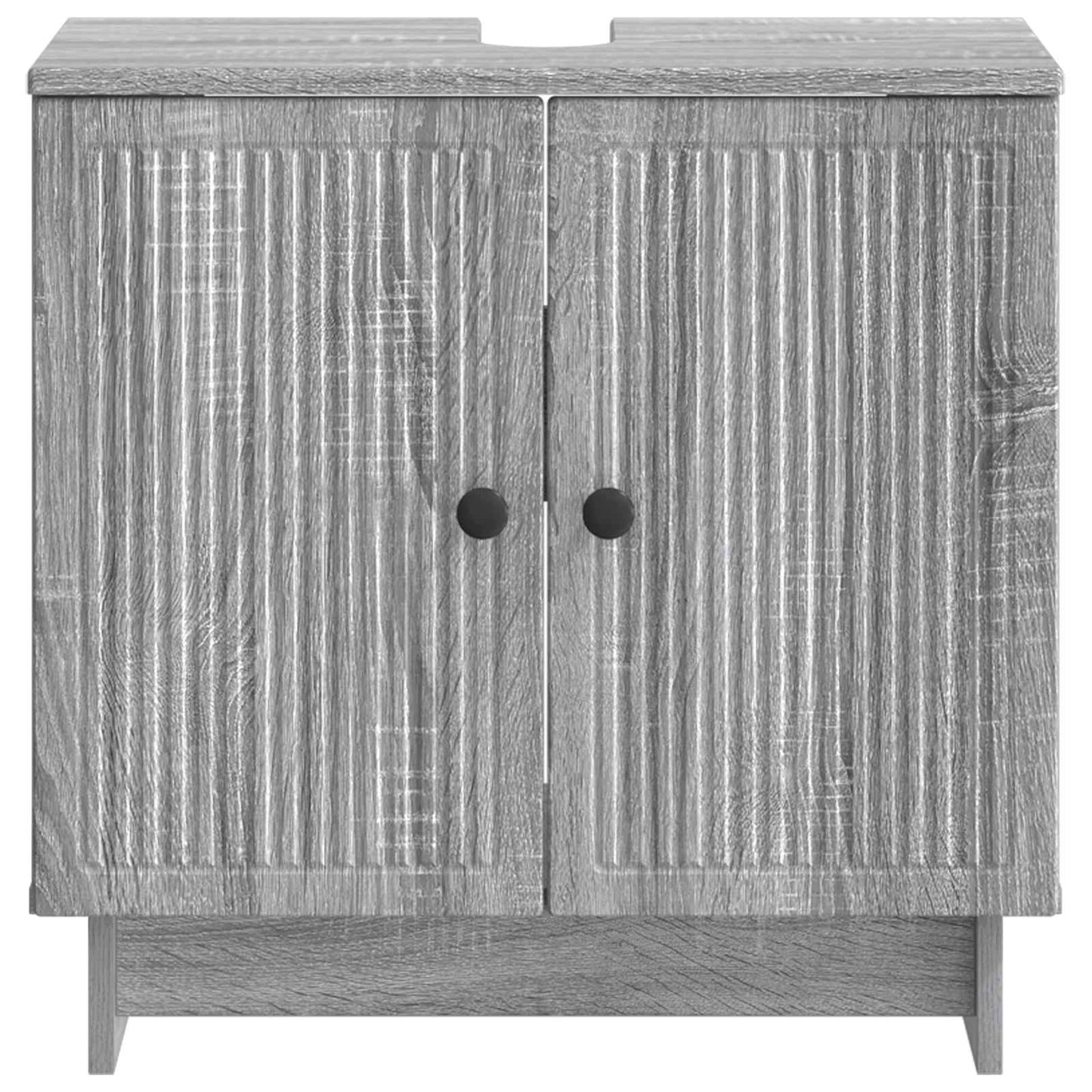 vidaXL Ντουλάπα Νιπτήρα Mπάνιου EDE Γκρι Sonoma 59,5 x 31,5 x 59 εκ.