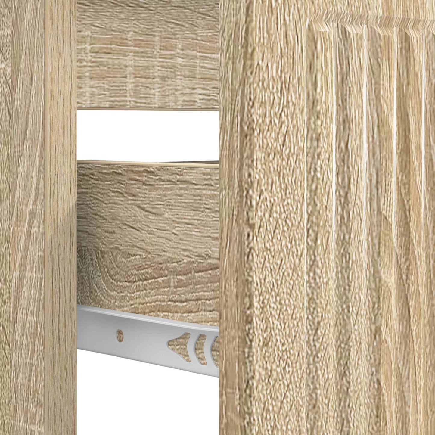 vidaXL Ντουλάπα Νιπτήρα Mπάνιου EDE Sonoma Δρυς 82 x 41 x 59 εκ