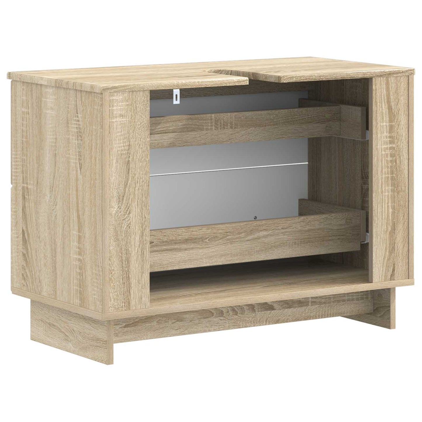vidaXL Ντουλάπα Νιπτήρα Mπάνιου EDE Sonoma Δρυς 82 x 41 x 59 εκ