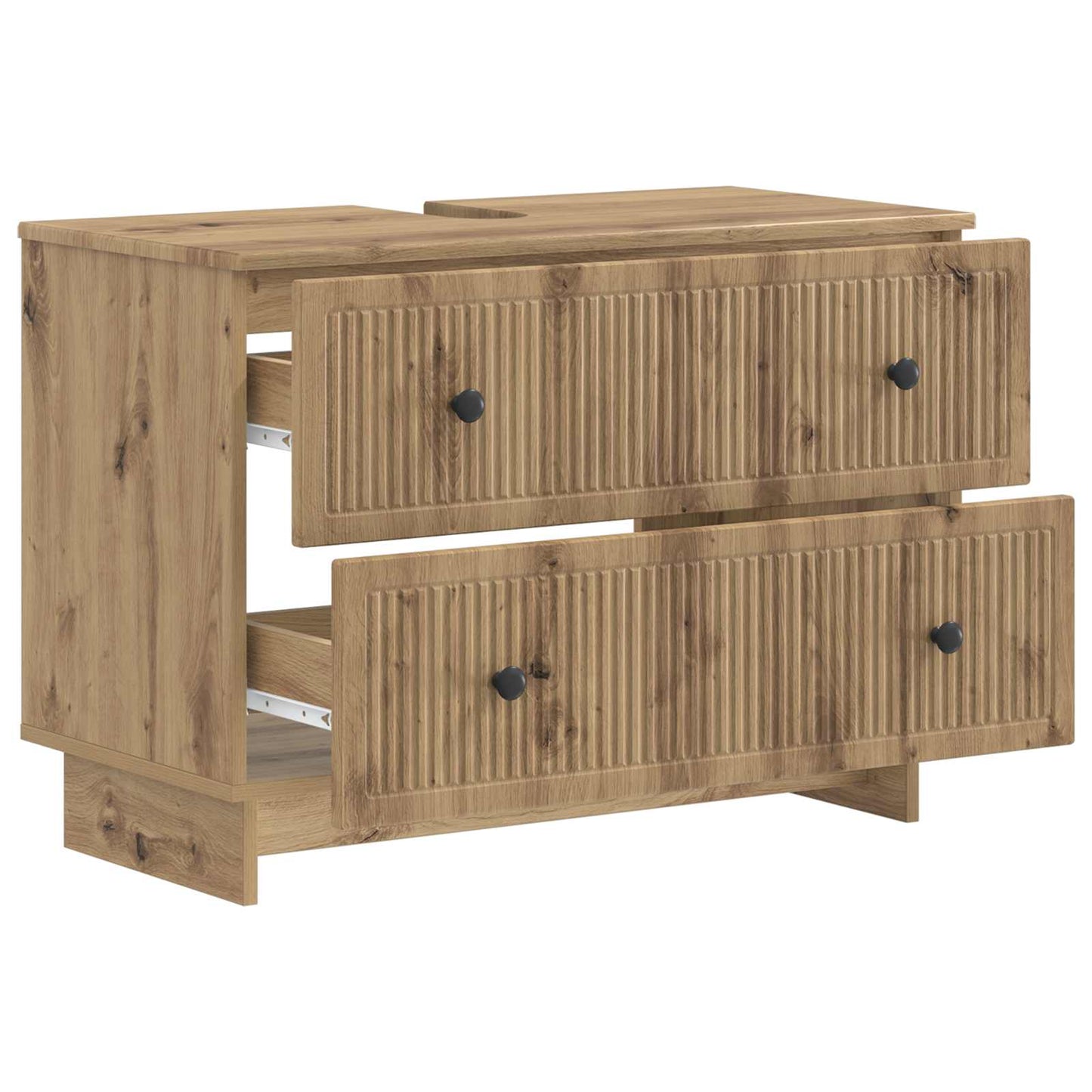 vidaXL Ντουλάπα Νιπτήρα Mπάνιου EDE Artisan Δρυς 82 x 41 x 59 εκ