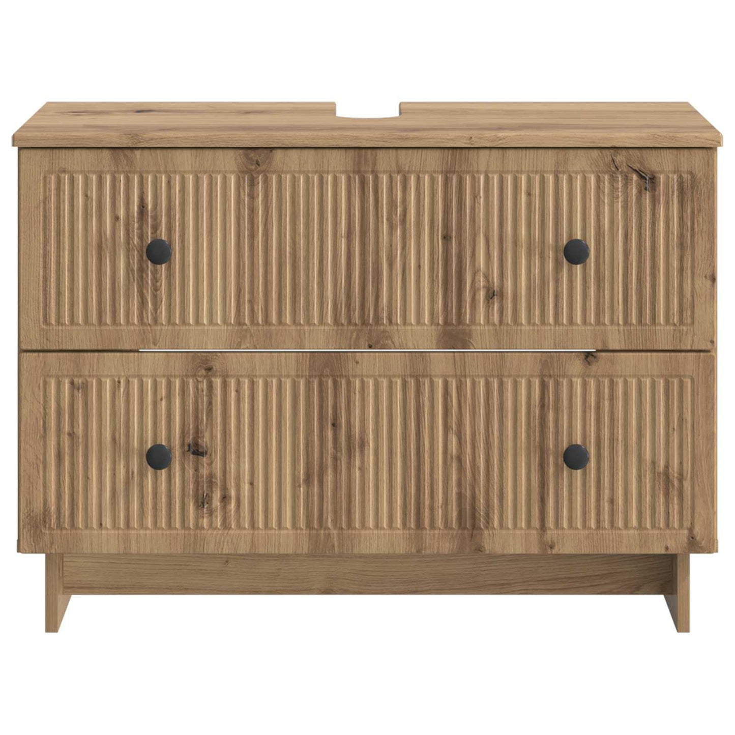 vidaXL Ντουλάπα Νιπτήρα Mπάνιου EDE Artisan Δρυς 82 x 41 x 59 εκ