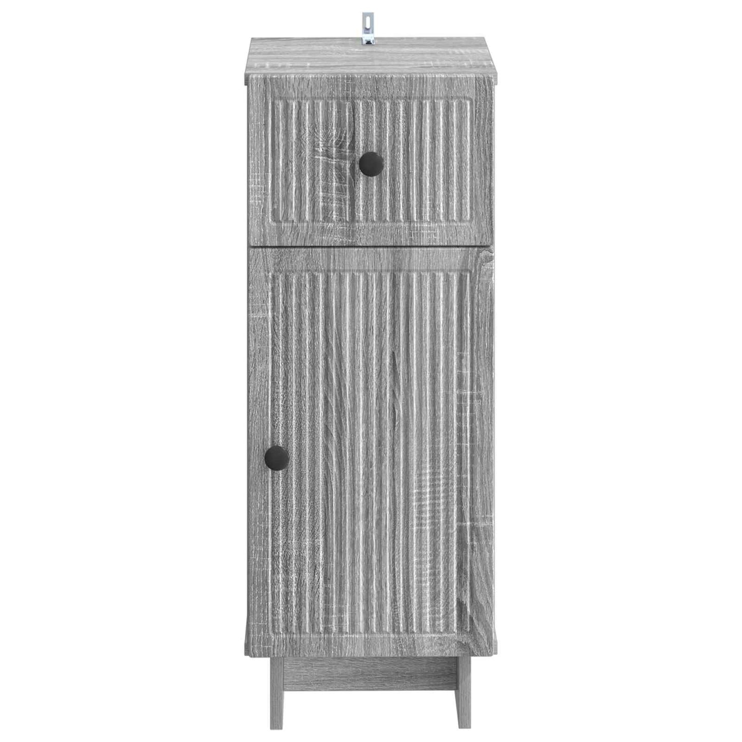vidaXL Ντουλάπι Αποθήκευσης Μπάνιου EDE Γκρι Sonoma 30 x 31 x 80 εκ.