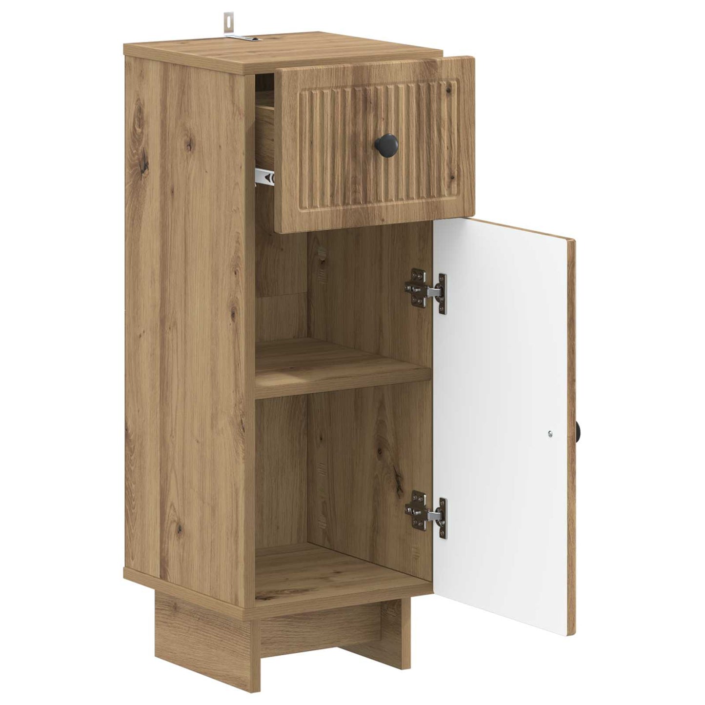 vidaXL Ντουλάπι Αποθήκευσης Μπάνιου EDE Artisan Δρυς 30 x 31 x 80 εκ.