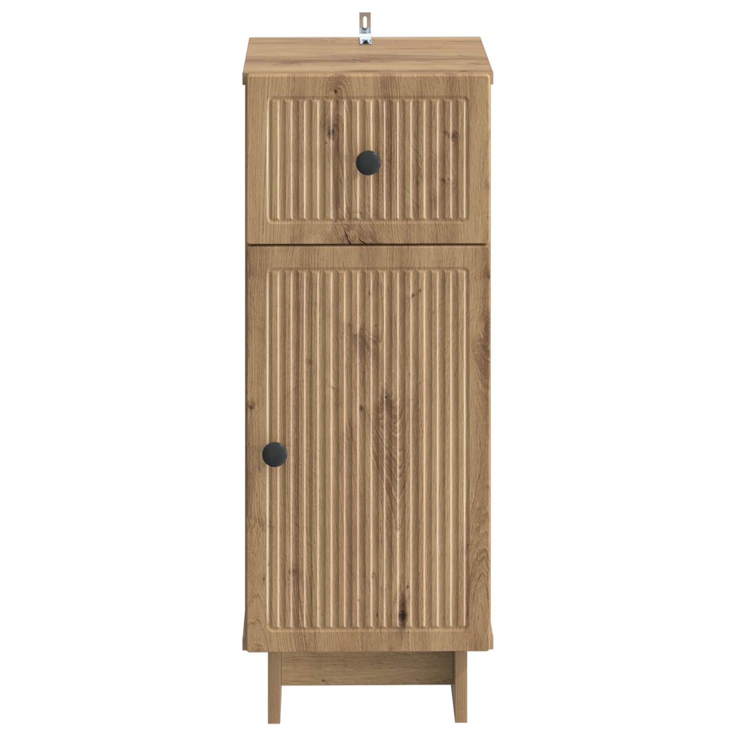 vidaXL Ντουλάπι Αποθήκευσης Μπάνιου EDE Artisan Δρυς 30 x 31 x 80 εκ.