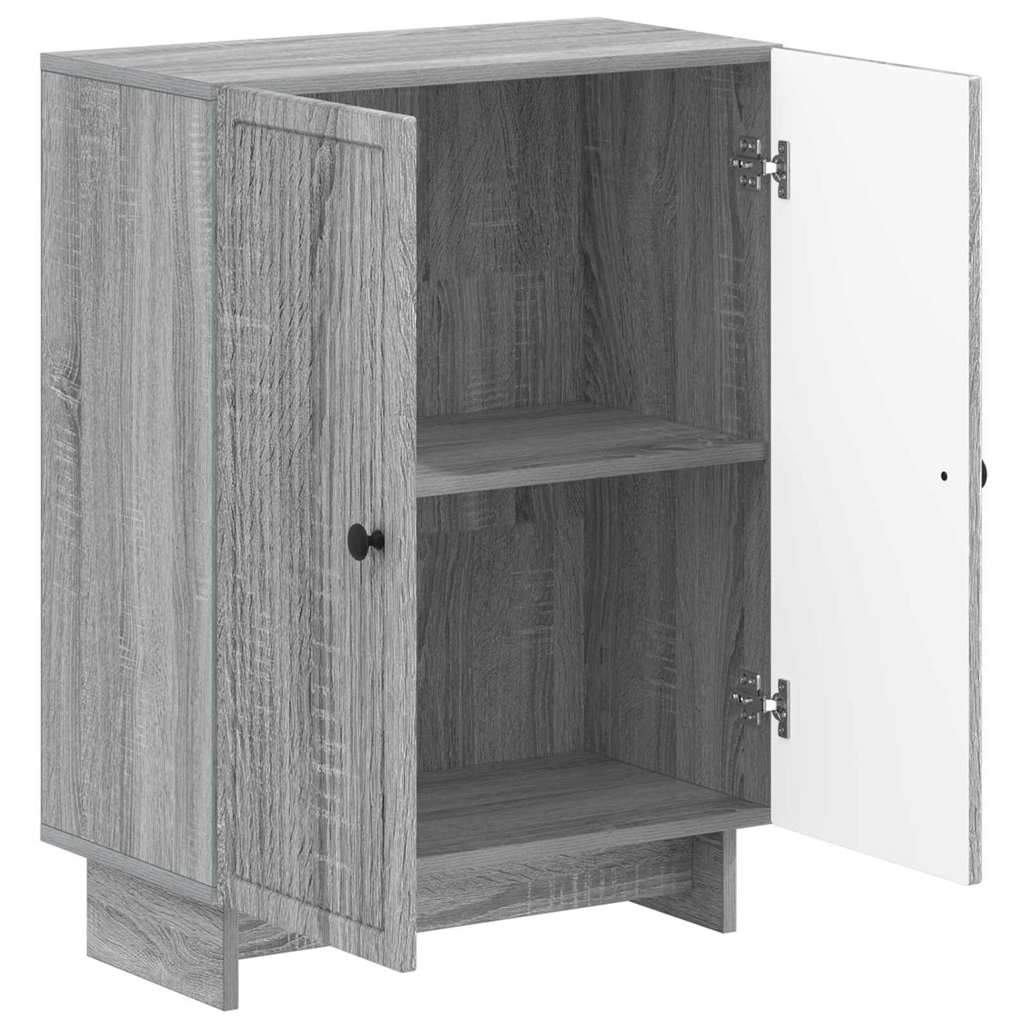 vidaXL Ντουλάπι Αποθήκευσης Μπάνιου EDE Γκρι Sonoma 59,5 x 31 x 80 εκ