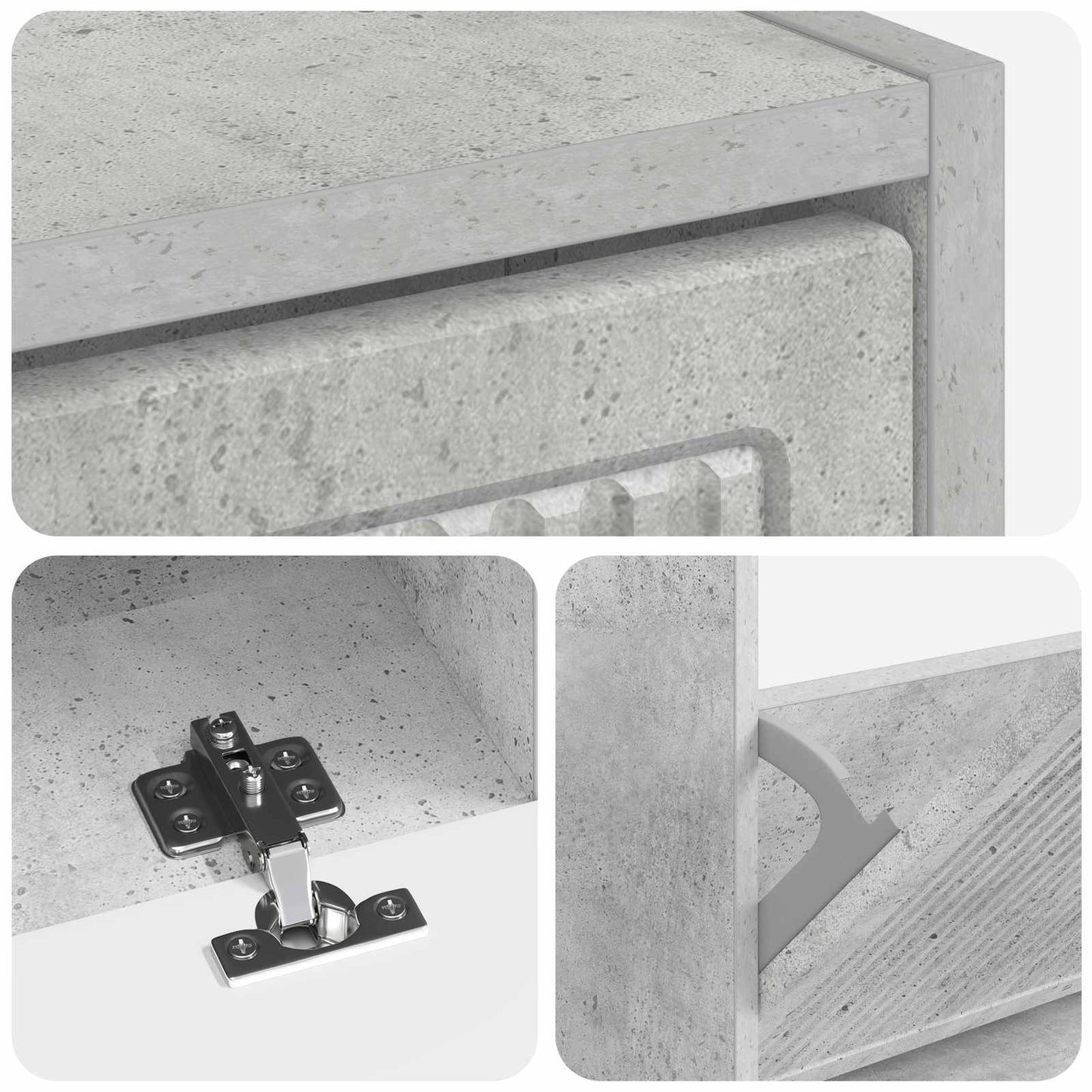 vidaXL Ντουλάπα Παπουτσιών EDE 78 x 24 x 103 εκ. Επεξεργασμένο Ξύλο