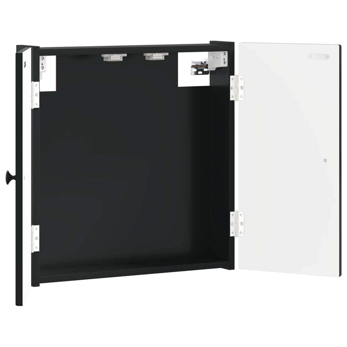 vidaXL Ντουλάπα Πινάκων Βελών EDE Μαύρο 52,5 x 10,5 x 53,5 εκ.