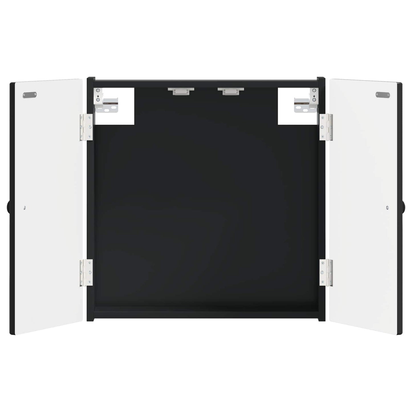 vidaXL Ντουλάπα Πινάκων Βελών EDE Μαύρο 52,5 x 10,5 x 53,5 εκ.