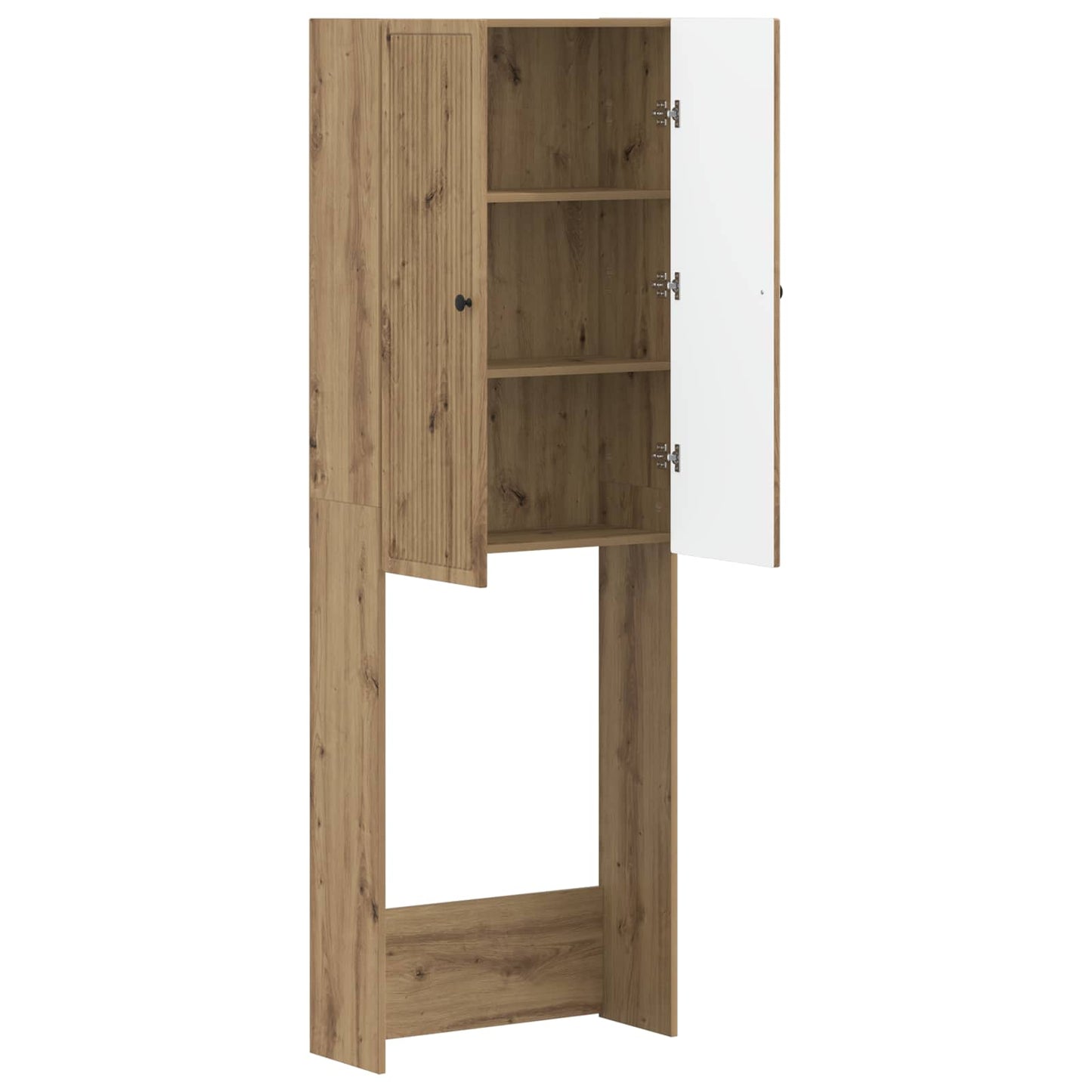 vidaXL Ντουλάπα τουαλέτας EDE Artisan Δρυς 66 x 25,5 x 190 εκ.