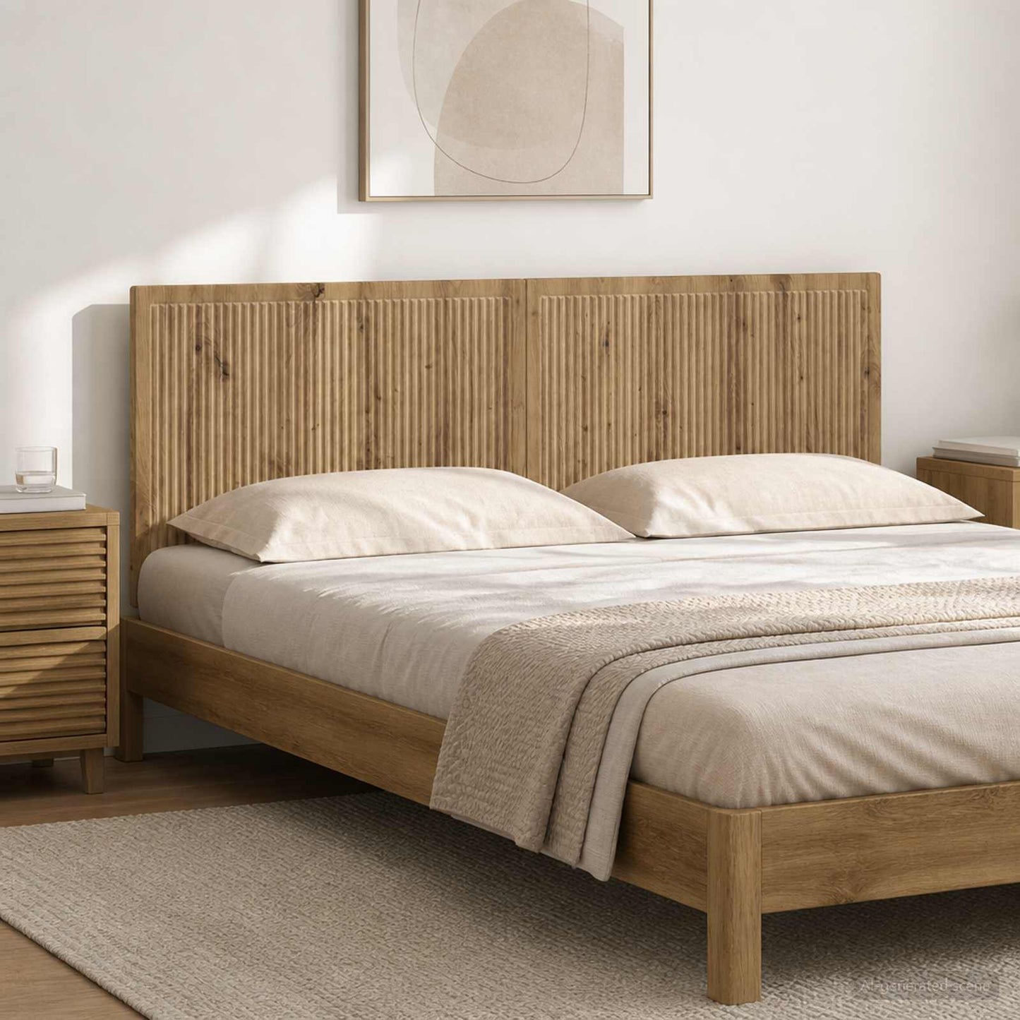 vidaXL Κεφαλάρι Τοίχου EDE Artisan Δρυς Επεξεργασμένο Ξύλο