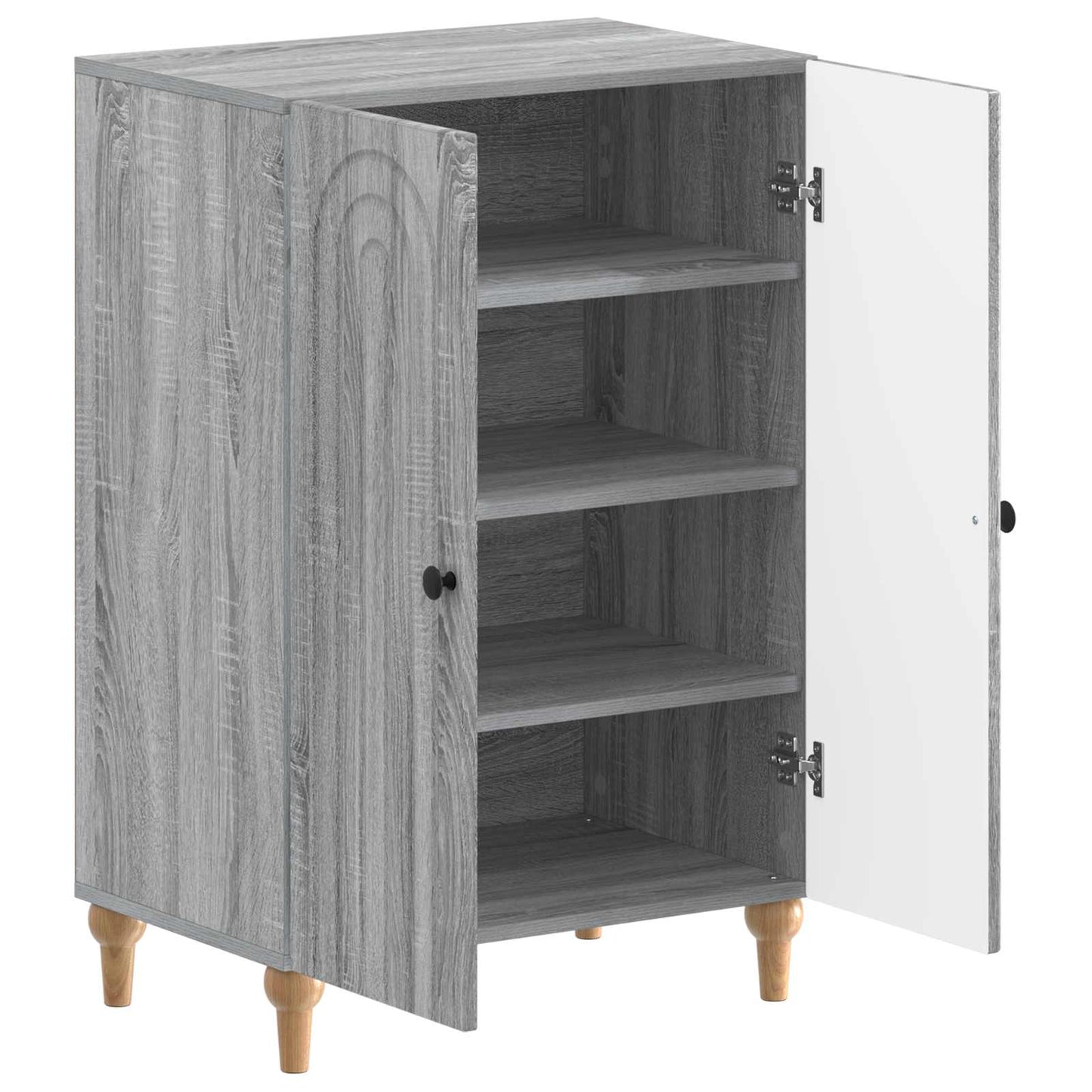 vidaXL Ντουλάπα Παπουτσιών ALKMAAR 59,5 x 39,5 x 90 εκ. Γκρι Sonoma