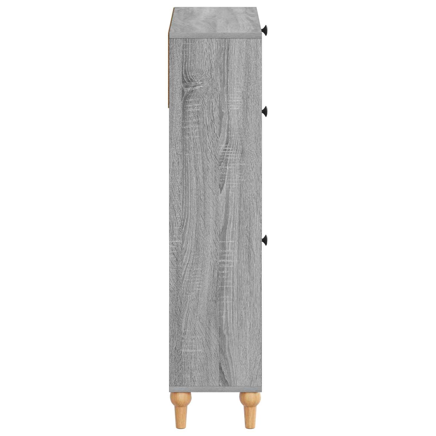 vidaXL Ντουλάπα Παπουτσιών ALKMAAR 78 x 24 x 103 εκ. Γκρι Sonoma