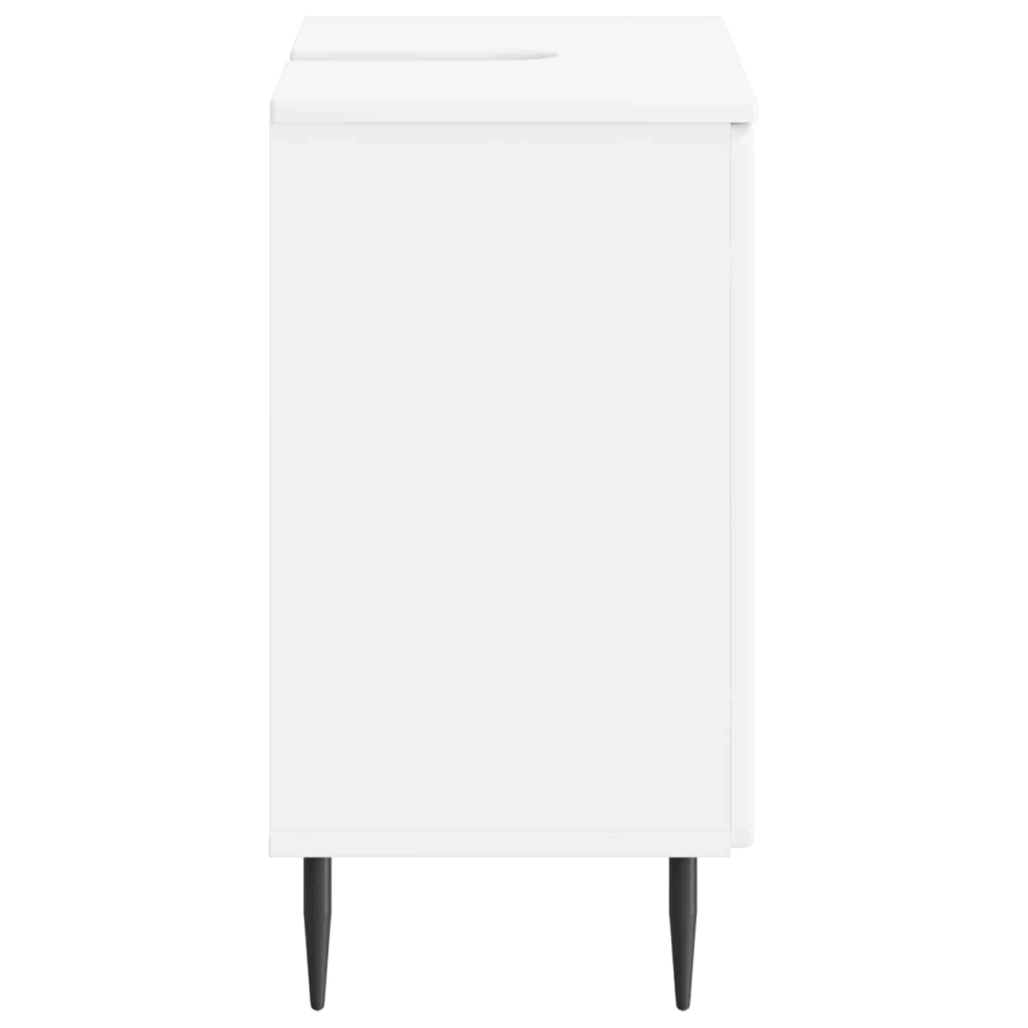 vidaXL Ντουλάπα Νιπτήρα Mπάνιου ZWOLLE Λευκό 59,5 x 31,5 x 59 εκ.