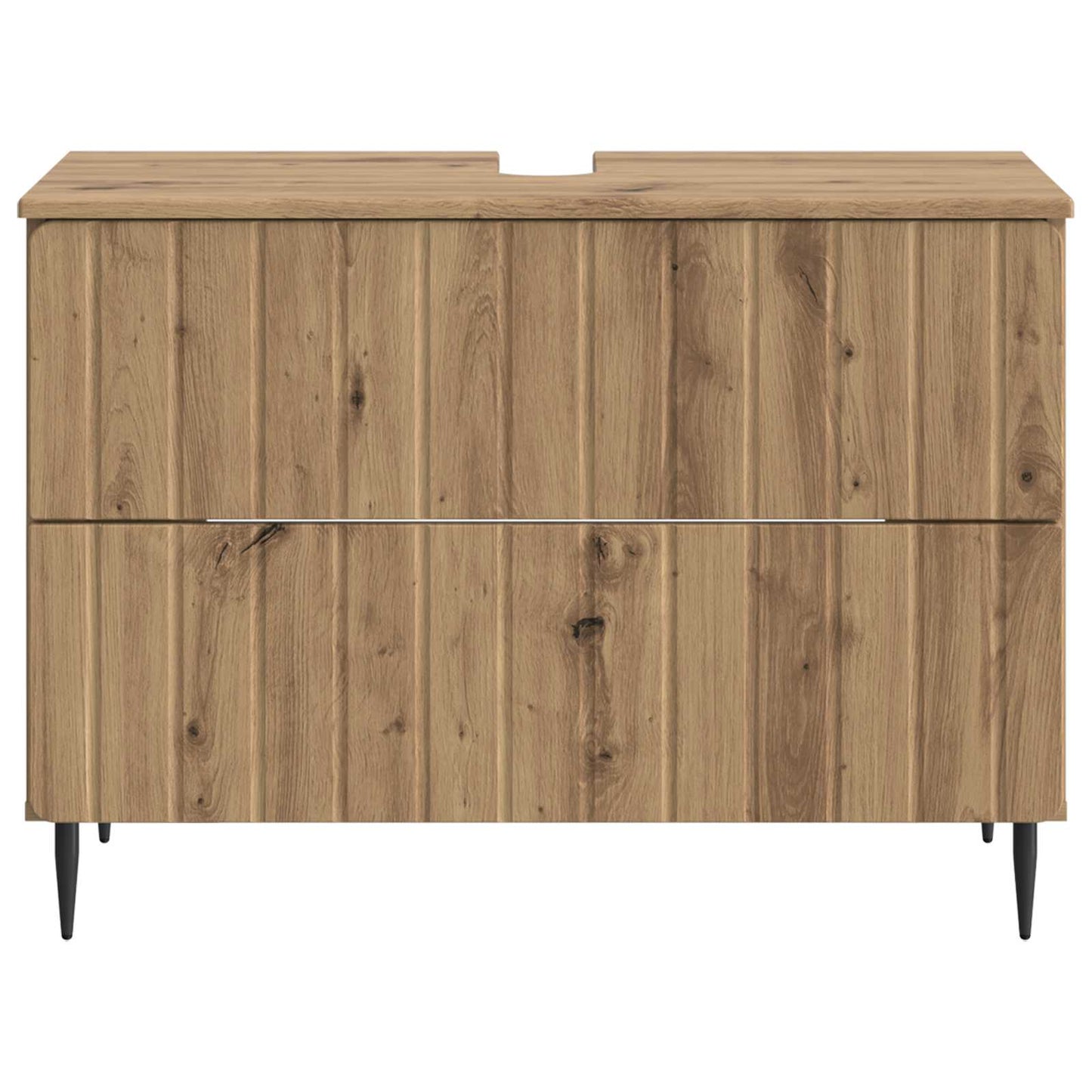 vidaXL Ντουλάπα Νιπτήρα Mπάνιου ZWOLLE Artisan Δρυς 82 x 41 x 58,5 εκ