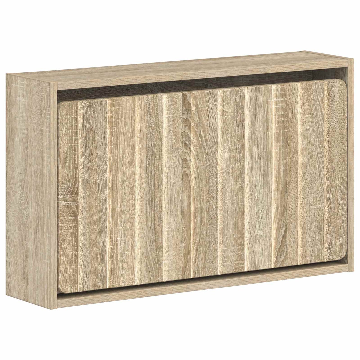 vidaXL Τοίχου Ντουλάπα Παπουτσιών ZWOLLE 71 x 17 x 43 εκ Sonoma Δρυς