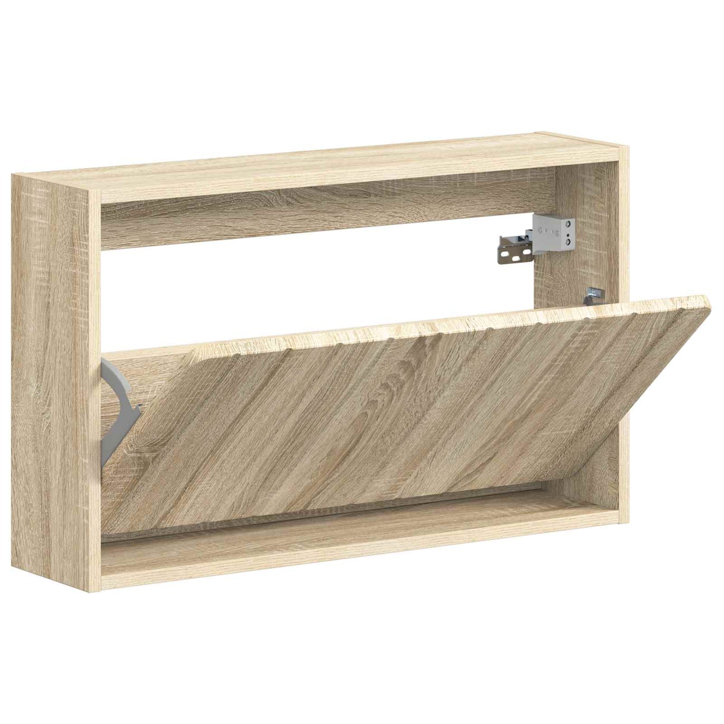 vidaXL Τοίχου Ντουλάπα Παπουτσιών ZWOLLE 71 x 17 x 43 εκ Sonoma Δρυς