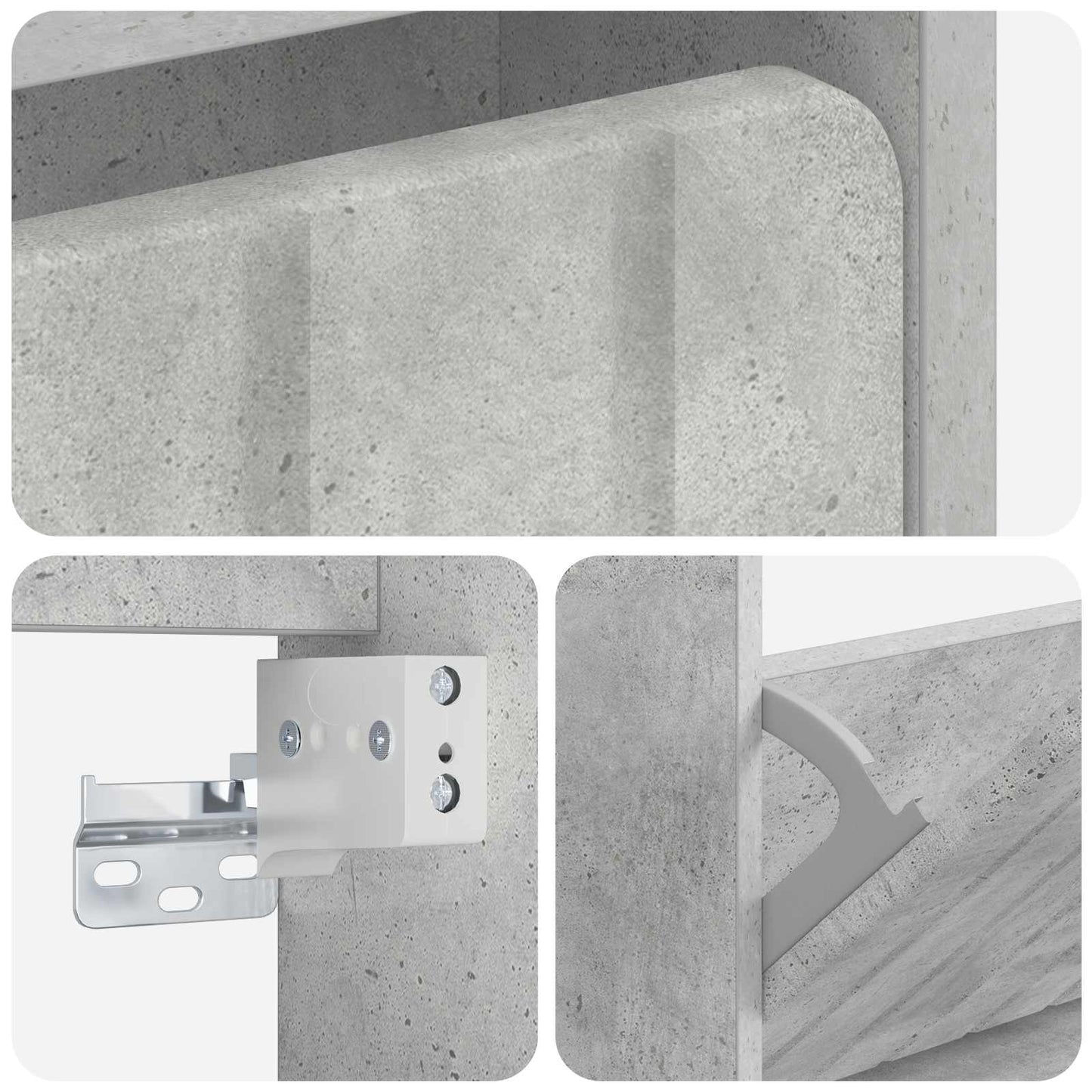 vidaXL Τοίχου Ντουλάπα Παπουτσιών ZWOLLE 71 x 17 x 43 εκ