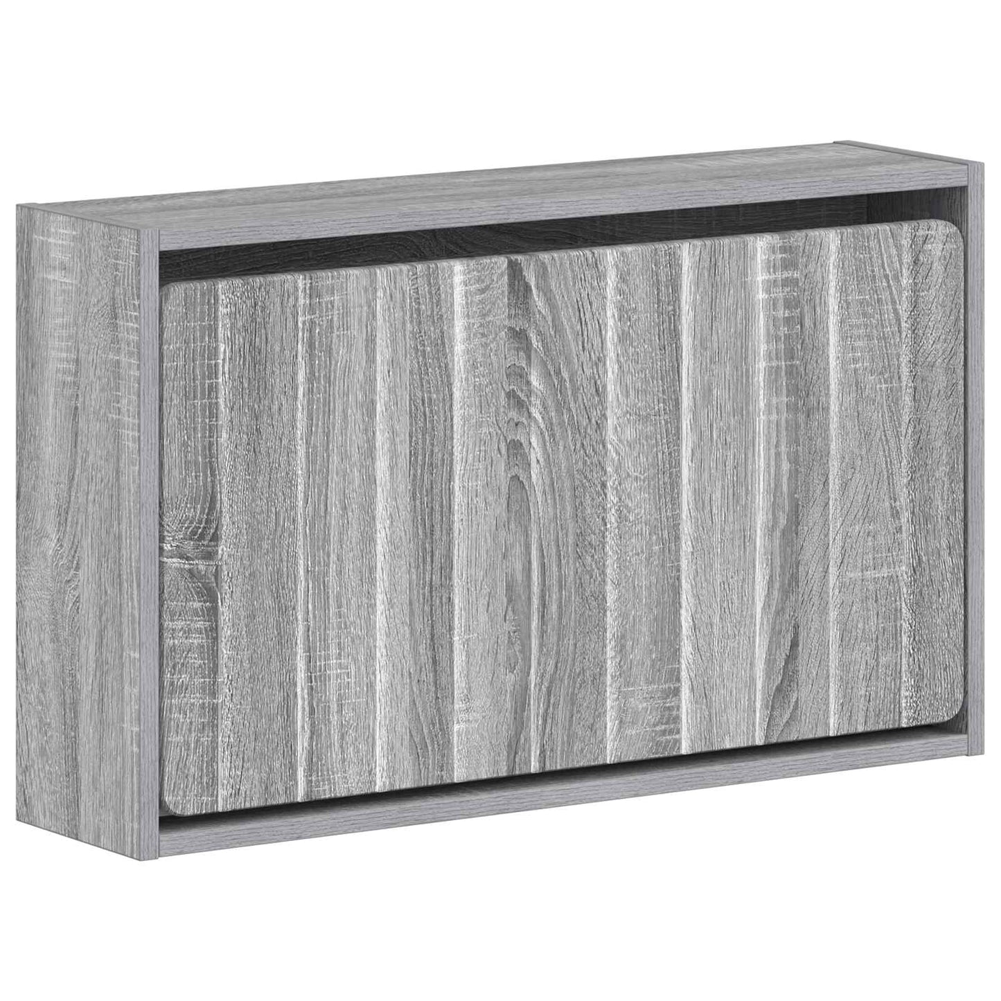vidaXL Τοίχου Ντουλάπα Παπουτσιών ZWOLLE 71 x 17 x 43 εκ Γκρι Sonoma