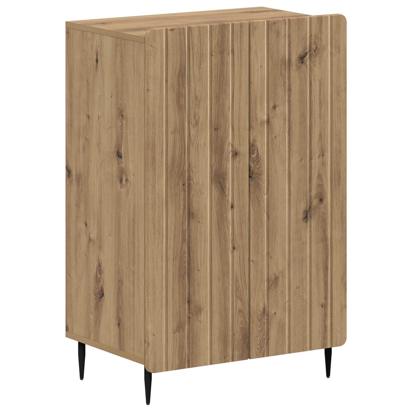 vidaXL Ντουλάπα Παπουτσιών ZWOLLE 59,5 x 39,5 x 91,5 εκ. Artisan Δρυς