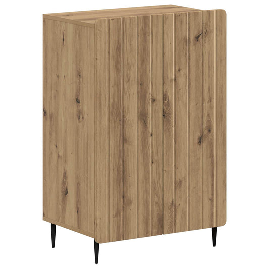 vidaXL Ντουλάπα Παπουτσιών ZWOLLE 59,5 x 39,5 x 91,5 εκ. Artisan Δρυς
