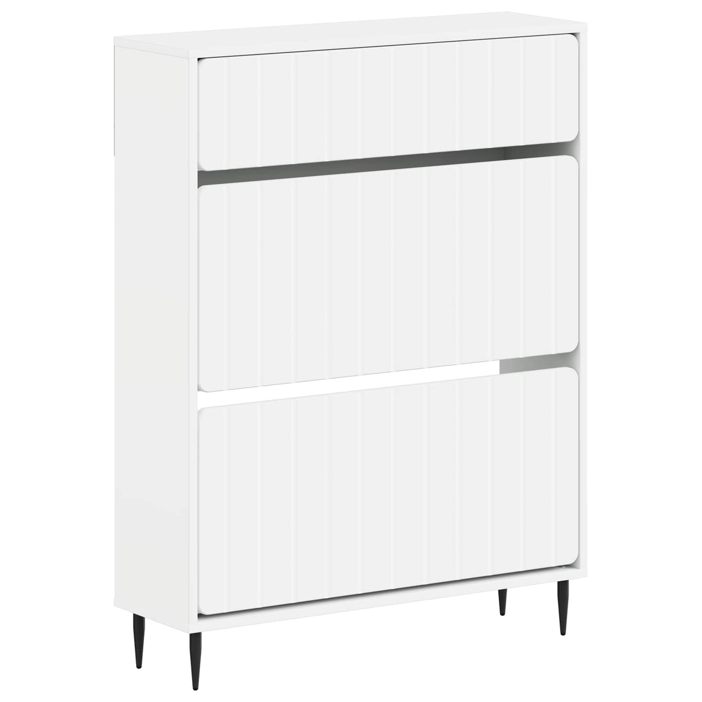 vidaXL Ντουλάπα Παπουτσιών ZWOLLE 78 x 24 x 103 εκ. Επεξεργασμένο Ξύλο